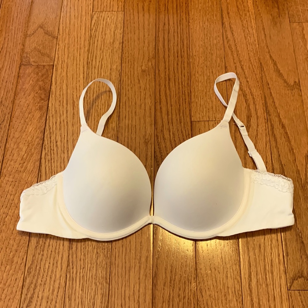White Push-up Bra